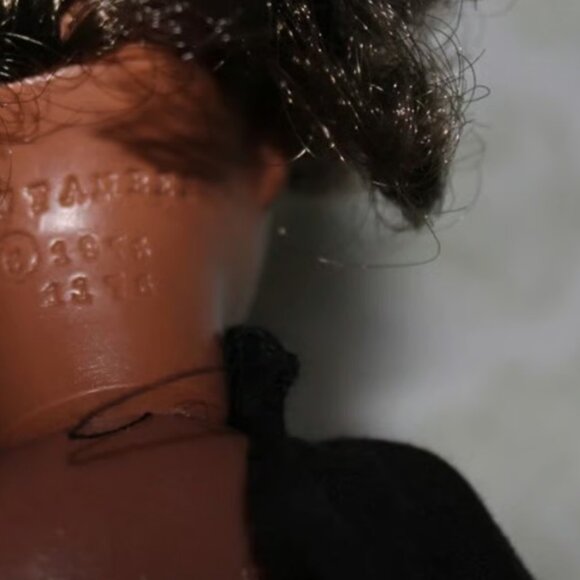 Two Vintage Effanbee Baby Dolls 1970/ 80s African American 11 in Curly Short Hai - Picture 6 of 9